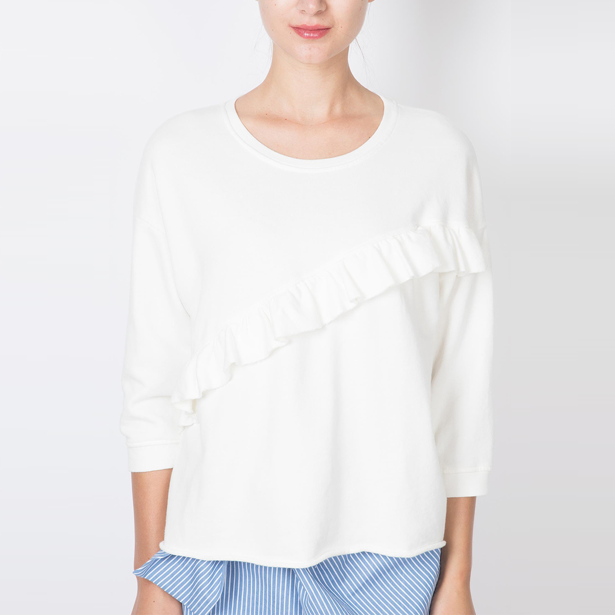 Frilled Cotton Top